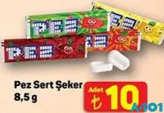 PEZ SERT ŞEKER 8.5 G fiyat ve kampanya bilgisi